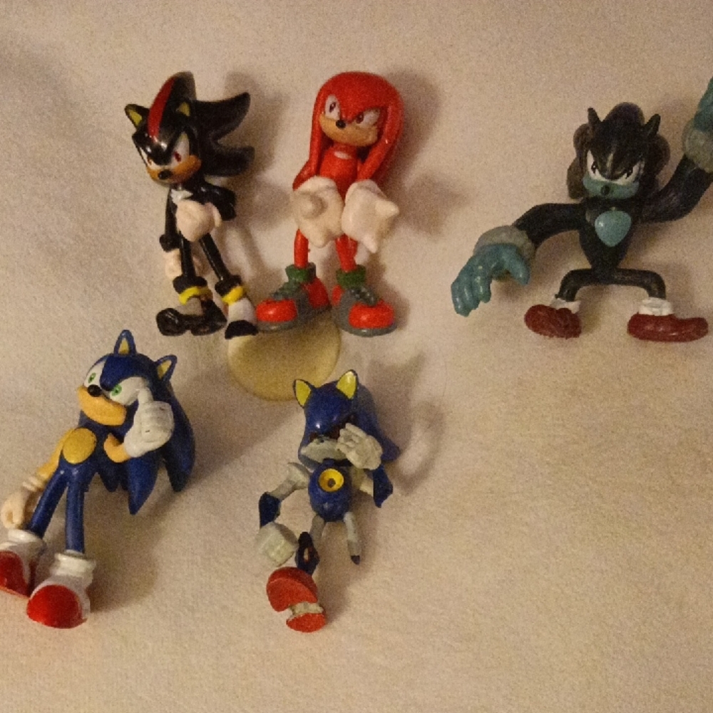 Sonic Editions Vibrant Action Figures Set